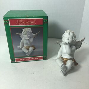 House Of‎ Lloyd Christmas Around The World Heavenly Cherub Angel Kisses w Box F2